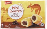 14 Mini fourrés cœur chocolat - SONDEY à 1,35 € dans le catalogue Lidl