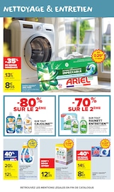 Promos Lessive Liquide dans le catalogue "Carrefour market" de Carrefour Market Lessive Liquide en promo dans le catalogue Carrefour Market à la page 41