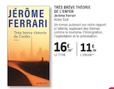 Très brève théorie de l'enfer - Actes Sud dans le catalogue E.Leclerc
