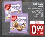 Mandeln Angebote von Gut & Günstig bei E center Jena für 0,99 €