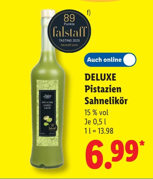 Pistazien Sahnelikör