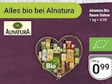 Bio Saure Sahne Angebote von Alnatura bei GLOBUS Willich für 0,99 €