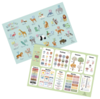 Sous-main 37,5x57,5 cm abc/ anglais - EXACOMPTA dans le catalogue Intermarché