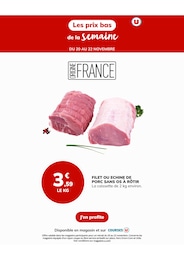 Catalogue Supermarchés U Express en cours à Boé et alentours, Les prix bas de la semaine, 1 page, 20/11/2025 - 22/11/2025