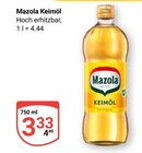 Keimöl im Angebot bei GLOBUS in Rostock Keimöl Angebote von Mazola bei GLOBUS Rostock für 3,33 €