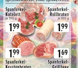 Aktuelle Schweinefilet Angebote bei E center in Recklinghausen Aktuelles Spanferkel-Kotelett Angebot bei E center in Recklinghausen ab 1,69 €