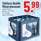 Mineralwasser von Schloss Quelle im aktuellen Trinkgut Prospekt