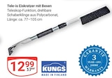 Tele-is Eiskratzer mit Besen im Angebot bei GLOBUS in Krefeld Tele-is Eiskratzer mit Besen Angebote von KUNGS bei GLOBUS Krefeld für 12,99 €