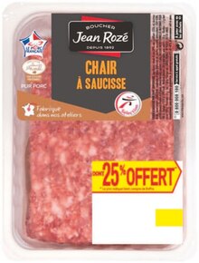 Intermarché Arcueil - Jean roze chair a saucisse Promo Jean roze chair a saucisse dans le catalogue Intermarché "La rentrée promotion 2019" à Arcueil
