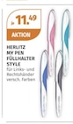 MY PEN Füllhalter Style Angebote von Herlitz bei Müller Berlin für 11,49 €