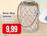 Solar-Glaslaterne Angebote bei Kaufhaus Stolz Wismar für 9,99 €