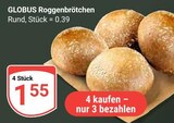 Roggenbrötchen Angebot in Sienhachenbach Roggenbrötchen im aktuellen Prospekt bei GLOBUS in Sienhachenbach
