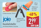 Cuttermesser von joie für 2,99 € bei ALDI Nord im Angebot Cuttermesser von joie im aktuellen ALDI Nord Prospekt