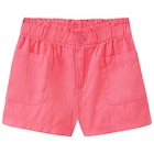 Mädchen Shorts mit Paperbag-Bund im Ernstings family Prospekt Mädchen Shorts mit Paperbag-Bund von im aktuellen Ernstings family Prospekt für 8,00 €