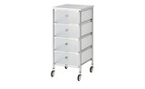 Rollcontainer mit 4 Schubfächern Ronda für 49,00 € bei Höffner im Angebot Rollcontainer mit 4 Schubfächern Ronda im aktuellen Höffner Prospekt