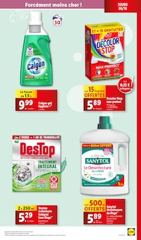 Promo Nettoyant Lave-Linge dans le catalogue Lidl du moment à la page 31