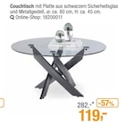 Opti-Wohnwelt Backnang - Couchtisch Angebot im Prospekt Couchtisch bei Opti-Wohnwelt im Backnang Prospekt für 119,00 €