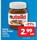 Aktuelle Nutella Angebote bei nah&frisch in Neustadt (Rübenberge) Aktuelles Nuss-Nougat-Creme Angebot bei nah&frisch in Neustadt (Rübenberge) ab 2,99 €