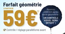 Forfait géométrie à Vulco dans Le Havre Forfait géométrie à Vulco dans Le Havre