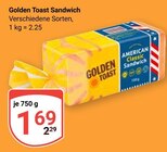 Toast Sandwich im Angebot bei GLOBUS in Bochum Toast Sandwich Angebote von Golden Toast bei GLOBUS Bochum für 1,69 €