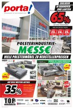 porta Möbel Prospekt "POLSTERINDUSTRIEMESSE ", 2 Seiten, für Springe, 22.01.2020 - 25.01.2020 porta Möbel Prospekt "POLSTERINDUSTRIEMESSE ", 2 Seiten, für Springe, 22.01.2020 - 25.01.2020