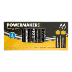 8er-Pack AA Batterien