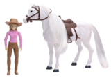 COFFRET VALLEY RANCH AVEC 1 CHEVAL SONORE ET 1 FIGURINE - SAM - JouéClub COFFRET VALLEY RANCH AVEC 1 CHEVAL SONORE ET 1 FIGURINE - SAM à 8,00 € dans le catalogue JouéClub