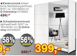 Aktuelle Kleiderschrank Angebote bei Opti-Megastore in Bremen Aktuelles Schwebetürenschrank Angebot bei Opti-Megastore in Bremen ab 399,00 €