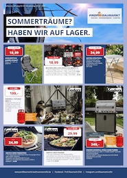 Der aktuelle Profi-Baumarkt Eifel Prospekt Der aktuelle Profi-Baumarkt Eifel Prospekt SOMMERTRÄUME? HABEN WIR AUF LAGER.