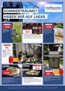 Profi-Baumarkt Eifel Prospekt SOMMERTRÄUME? HABEN WIR AUF LAGER. mit 4 Seiten