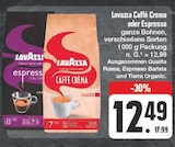 Caffè Crema oder Espresso Angebote von Lavazza bei EDEKA Leipzig für 17,99 €