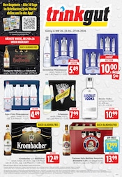 Aktueller Trinkgut Discounter Prospekt in Rudersberg und Umgebung, "Aktuelle Angebote" mit 8 Seiten, 22.06.2026 - 27.06.2026