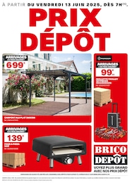 Catalogue Bricolage de Brico Dépôt à Argences Prospectus Brico Dépôt à Argences, "PRIX DÉPÔT", 1 page, 13/06/2025 - 26/06/2025