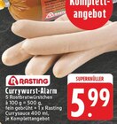 Currywurst-Alarm Angebote von Rasting bei E center Krefeld für 5,99 €