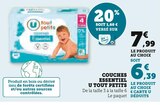 Couches essentiel - U TOUT PETITS - Super U à Villefranche-sur-Saône Couches essentiel - U TOUT PETITS en promo chez Super U Villefranche-sur-Saône à 6,39 €