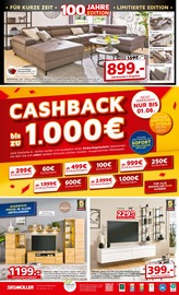 Fernseher im Segmüller Prospekt in Ottobrunn Aktueller Segmüller Prospekt mit Fernseher, "CASHBACK bis zu 1000€!", Seite 2