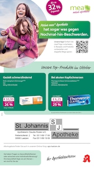 Aktueller mea - meine apotheke Prospekt