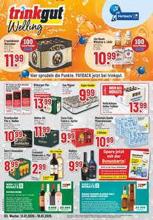 Trinkgut Prospekt der KW 2 "Aktuelle Angebote" Aktueller Trinkgut Prospekt "Aktuelle Angebote" Seite 1 von 6 Seiten