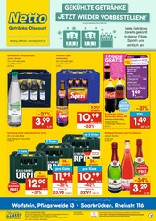 Aktueller Netto Marken-Discount Discounter Prospekt in Saarbrücken und Umgebung, "DER ORT, AN DEM DU IMMER AUSGEZEICHNETE PREISE FINDEST." mit 2 Seiten, 29.06.2026 - 04.07.2026