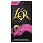 Café capsules - L'OR en promo chez Carrefour Market Café capsules - L'OR dans le catalogue Carrefour Market