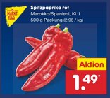 Aktuelle Paprika Angebote bei Netto Marken-Discount in Erfurt Aktuelles Spitzpaprika rot Angebot bei Netto Marken-Discount in Erfurt ab 1,49 €