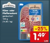 Netto Marken-Discount - Käse- oder Pfeffersalami Angebot im Prospekt Käse- oder Pfeffersalami bei Netto Marken-Discount im Prospekt "" für 1,49 €