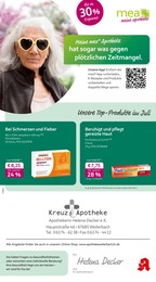 mea - meine apotheke Prospekt für Ramstein-Miesenbach: "Unsere Juli-Angebote", 4 Seiten, 01.07.2025 - 31.07.2025