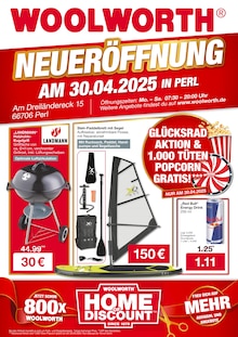 Woolworth Prospekt NEUERÖFFNUNG IN PERL mit  Seiten in Perl und Umgebung
