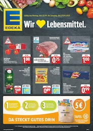 EDEKA Prospekt für Bad Kissingen mit 8 Seiten EDEKA Prospekt für Bad Kissingen: "Wir lieben Lebensmittel!", 8 Seiten, 22.09.2025 - 27.09.2025