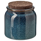 Dose mit Deckel blau von BRUGDHAJ für 9,99 € bei IKEA im Angebot Dose mit Deckel blau von BRUGDHAJ im aktuellen IKEA Prospekt