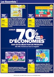 Offre Pampers dans le catalogue Carrefour du moment à la page 68