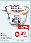 Milchreis von Müller für 0,39 € bei famila Nordwest im Angebot Milchreis von Müller im aktuellen famila Nordwest Prospekt