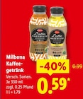 Kaffeegetränk im Angebot bei Lidl in Coesfeld Kaffeegetränk Angebote von Milbona bei Lidl Coesfeld für 0,59 €