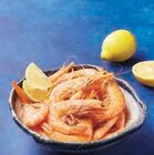 Crevette entière cuite sauvage en promo chez Super U Colmar à 12,71 €